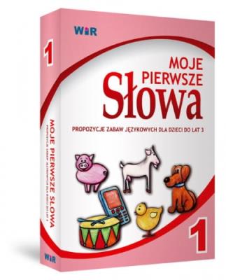 Moje Pierwsze Słowa - Zestaw 1. Autor: Agnieszka Fabisiak-Majcher, Elżbieta Ławczys. SmakLiter.pl Okładka książki Moje Pierwsze Słowa - Zestaw 1