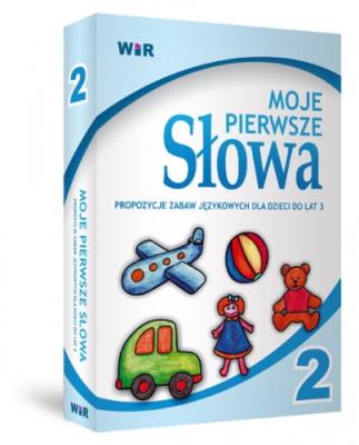 Moje Pierwsze Słowa - Zestaw 2. Autor: Agnieszka Fabisiak-Majcher, Elżbieta Ławczys. SmakLiter.pl Okładka książki Moje Pierwsze Słowa - Zestaw 2