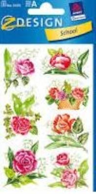 Okładka książki Naklejki papierowe - róże