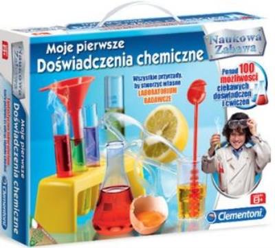 Okładka książki Naukowa zabawa. Moje pierwsze doświad. chemiczne