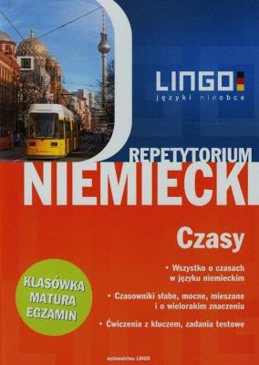 Niemiecki. Czasy. Repetytorium. Autor: Sielecki Tomasz. SmakLiter.pl Okładka książki Niemiecki. Czasy. Repetytorium