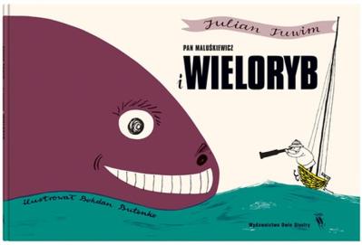 Okładka książki Pan Maluśkiewicz i wieloryb