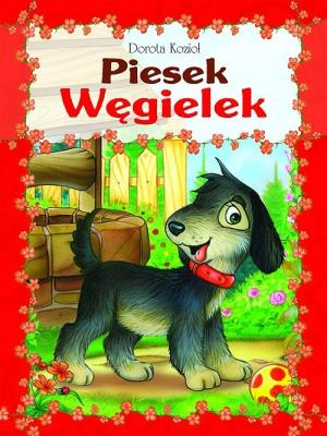 Piesek Węgielek BR. Autor: Kozioł Dorota. SmakLiter.pl Okładka książki Piesek Węgielek BR
