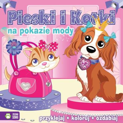 Okładka książki Pieski i kotki na pokazie mody