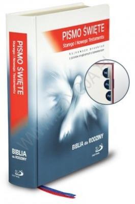 Okładka książki Pismo Święte ST i NT format A4 z dużą czcionką z paginatorami