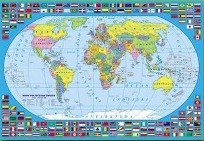 Opakowanie Podkład na biurko oklejany Świat