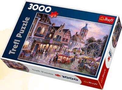 Puzzle 3000 Wesołe miasteczko TREFL. Autor: 33033. SmakLiter.pl Okładka książki Puzzle 3000 Wesołe miasteczko TREFL