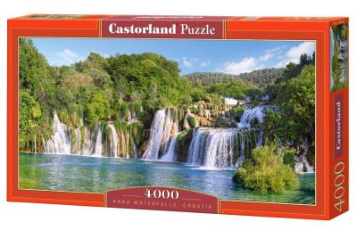 Puzzle 4000 Krka Waterfalls, Croatia CASTOR. Wydawca: Castorland. SmakLiter.pl Opakowanie Puzzle 4000 Krka Waterfalls, Croatia CASTOR