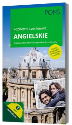 Rozmówki ilustrowane audio - angielskie PONS. Autor: Opracowanie zbiorowe. SmakLiter.pl Okładka książki Rozmówki ilustrowane audio - angielskie PONS