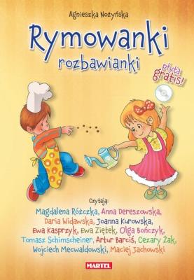 Rymowanki rozbawianki +CD. Autor: AGNIESZKA NOŻYŃSKA-DEMANIUK. SmakLiter.pl Okładka książki Rymowanki rozbawianki +CD