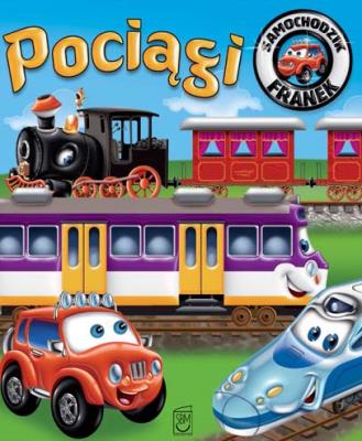 Okładka książki Samochodzik Franek. Pociągi