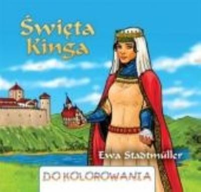 Okładka książki Święta Kinga - kolorowanka WDS