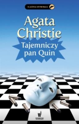 Tajemniczy pan Quin. Autor: Agatha Christie. SmakLiter.pl Okładka książki Tajemniczy pan Quin