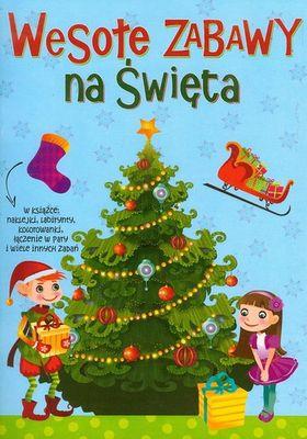 Okładka książki Wesołe zabawy na Święta