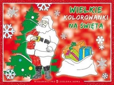Okładka książki Wielkie kolorowanki na święta
