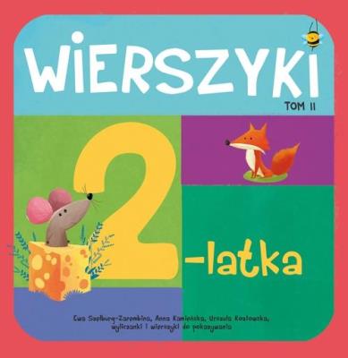 Okładka książki Wierszyki 2-latka. Tom II