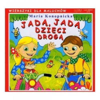Okładka książki Wierszyki Jadą, jadą dzieci drogą
