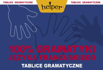100% gramatyki j.francuskiego Tablice w.2014 KRAM. Autor: tłum. Piotr Wrzosek. SmakLiter.pl Okładka książki 100% gramatyki j.francuskiego Tablice w.2014 KRAM