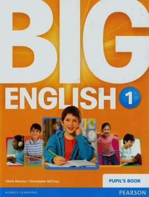 Big English 1 PB LONGMAN. Autor: Herrera Mario, Christopher Sol Cruz. SmakLiter.pl Okładka książki Big English 1 PB LONGMAN