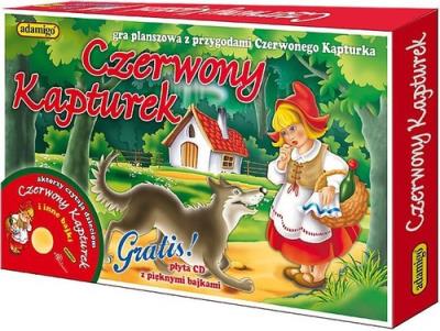 Opakowanie Czerwony Kapturek Gra planszowa z płytą CD