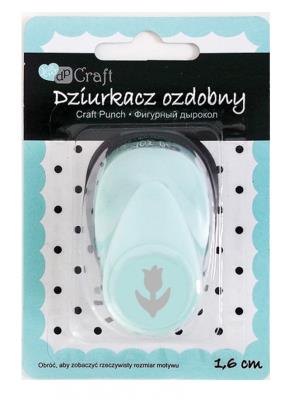 Okładka książki Dziurkacz ozdobny 1,6 cm Tulipan