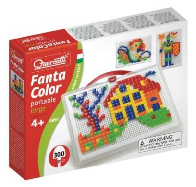 Fantacolor mozaika portable large 300 kołeczków. Autor: Zabawka. SmakLiter.pl Okładka książki Fantacolor mozaika portable large 300 kołeczków