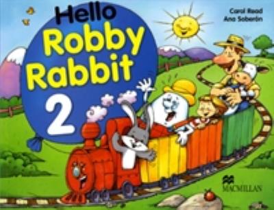 Hello Robby Rabbit 2 SB. Autor: Carol Read. SmakLiter.pl Okładka książki Hello Robby Rabbit 2 SB