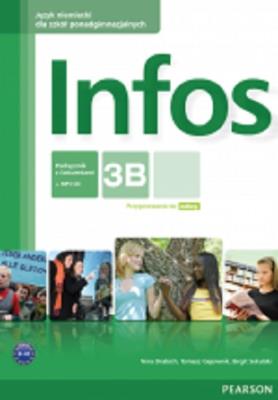 Infos 3B podr z ćw + CD LONGMAN. Autor: Sekulski Birgit, Nina Drabich, Gajownik Tomasz. SmakLiter.pl Okładka książki Infos 3B podr z ćw + CD LONGMAN