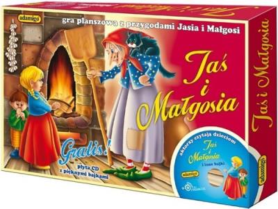 Opakowanie Jaś i Małgosia Gra planszowa z płytą CD