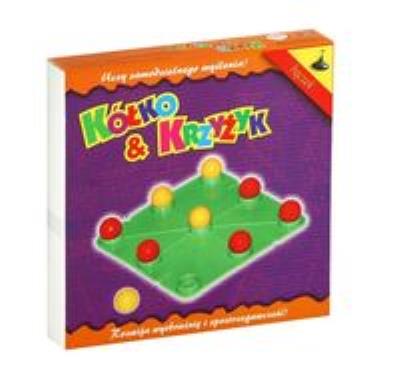 Kółko i Krzyżyk. Wydawca: Tupiko. SmakLiter.pl Opakowanie Kółko i Krzyżyk