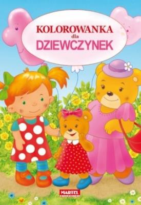 Okładka książki Kolorowanka dla dziewczynek