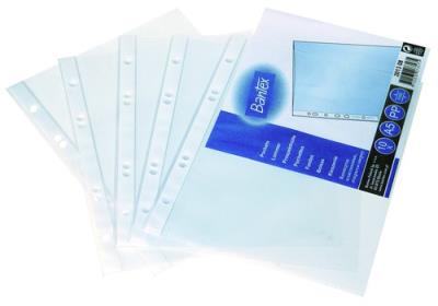 Koszulki groszkowe A4 Bantex 100 sztuk. Wydawca: Hamelin. SmakLiter.pl Opakowanie Koszulki groszkowe A4 Bantex 100 sztuk