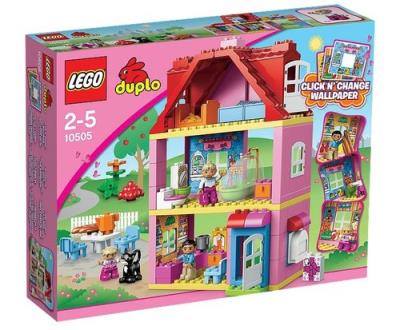 Lego Duplo Domek do zabawy. Autor: Duplo. SmakLiter.pl Okładka książki Lego Duplo Domek do zabawy