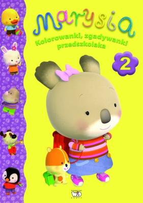 Okładka książki Marysia. Kolorowanki, zgadywanki przedszkolaka 2
