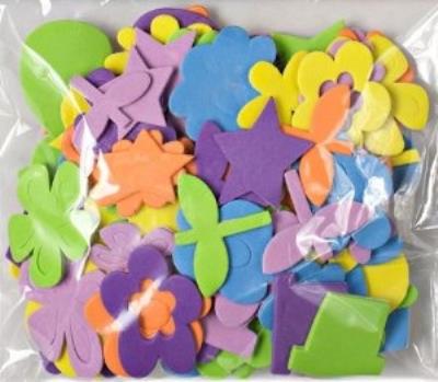 Okładka książki Naklejki z pianki stokrotki 120szt