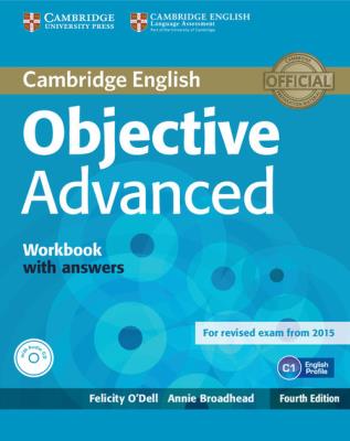Objective Advanced Workbook with answers + CD. Autor: ODell Felicity, Broadhead Annie. SmakLiter.pl Okładka książki Objective Advanced Workbook with answers + CD