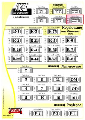 Okładka książki OKLADKA NA DZIENNICZEK A6 (PACZKA)-IKSK