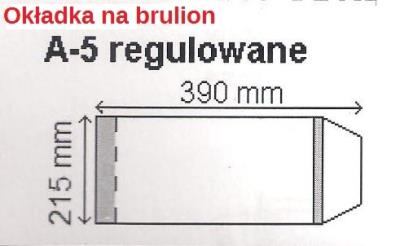 Okładka książki Okładka na zeszyt A5 regulowana 215 (50szt) NARNIA