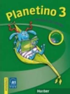 Planetino 3 SP Ćwiczenia + Płyta CD-ROM (1szt.) Język niemiecki. Autor: Kopp Gabriele, Büttner Siegfried, Alberti Josef. SmakLiter.pl Okładka książki Planetino 3 SP Ćwiczenia + Płyta CD-ROM (1szt.) Język niemiecki