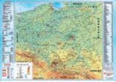 Okładka książki PODKLAD Z MAPA POLSKI DWUSTRONNA PANTA BPZ