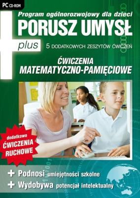 Porusz umysł PLUS Ćwiczenia matematyczno-pamięciowe. Wydawca: L.K. Avalon. SmakLiter.pl Opakowanie Porusz umysł PLUS Ćwiczenia matematyczno-pamięciowe