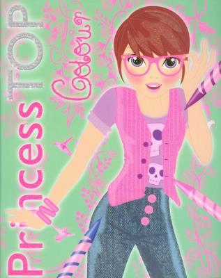 Okładka książki Princess Top Colour Kolorowanka