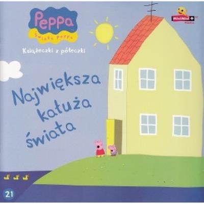 Okładka książki Świnka Peppa. Książeczki z.. 21 Największa kałuża