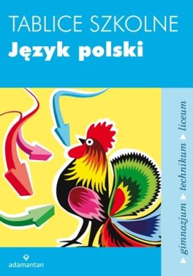 Okładka książki Tablice szkolne Język polski w.2014