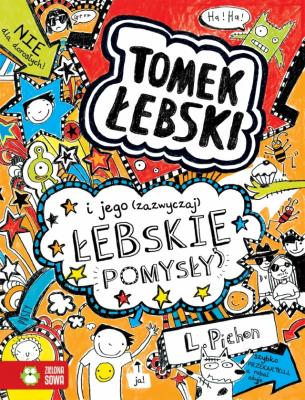 Okładka książki Tomek Łebski i jego (zazwyczaj) łebskie pomysły