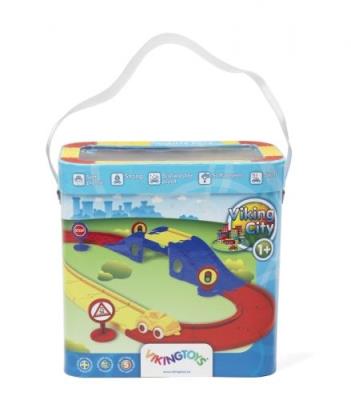 Okładka książki Tory z mostem 19 elementów