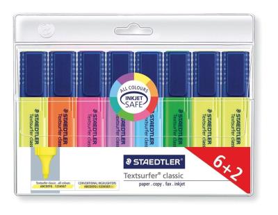 Okładka książki Zakreślacze  6+2 szt gratis