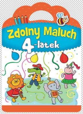 Okładka książki Zdolny maluch. 4-latek