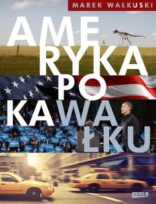 Ameryka po kawałku. Autor: Marek Wałkuski. SmakLiter.pl Okładka książki Ameryka po kawałku