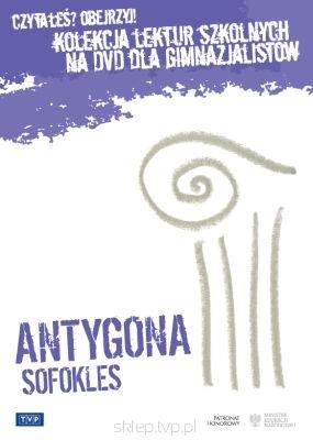 Antygona. Autor: Sofokles. SmakLiter.pl Okładka książki Antygona